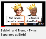 baldwin and trump - twins separated at birth