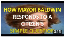 How Mayor Baldwin Responds to a Citizen