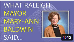 What Raleigh Mayor Baldwin said